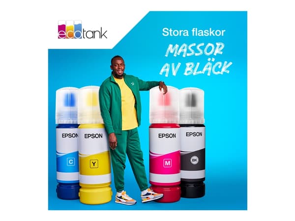 Epson EcoTank 104 - 65 ml - cyan - original - bläcktank - för EcoTank ET-14100, 1810, 2721, 2810, 2811, 2812, 2814, 2815, 2820, 2821, 2825, 2826, 480