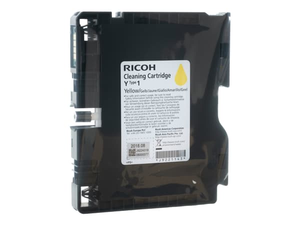 Ricoh - Gul - rensepatron - for Ricoh Ri 100