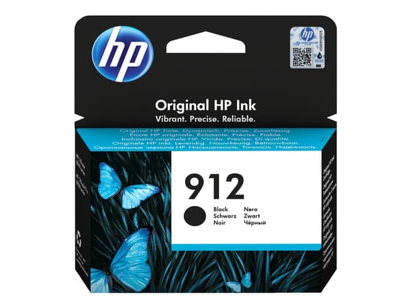 HP 912 - 8.29 ml - svart - original - blekkpatron - for Officejet 80XX; Officejet Pro 80XX