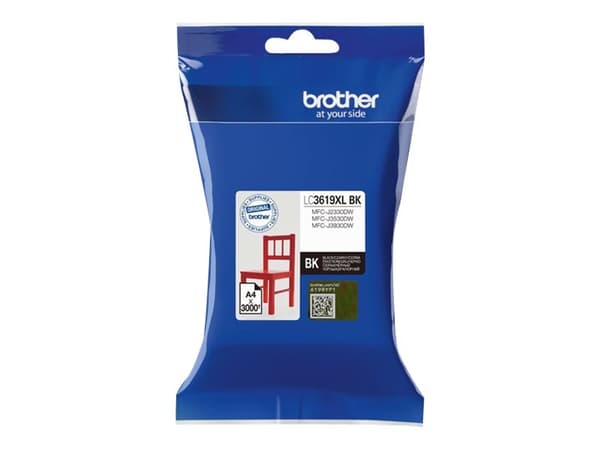 Brother LC3619XLBK - Svart - original - blekkpatron - for Brother MFC-J2330DW, MFC-J3530DW, MFC-J3930DW