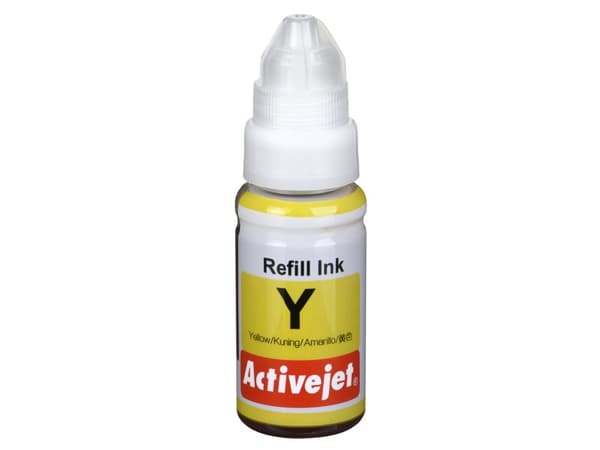 Activejet AC-G490Y, Høyt (XL) utbytte, Gult, Fargestoffbasert blekk, 70 ml, 1 stykker, Enkeltpakke