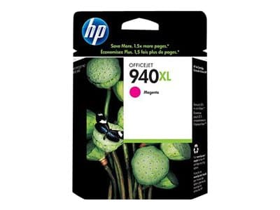 HP 940XL - Lång livslängd - magenta - original - bläckpatron - för Officejet Pro 8000, 8500, 8500 A909a, 8500A, 8500A A910a, 8500A A910d