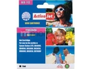 Activejet AEB-713N, Høyt (XL) utbytte, Pigmentbasert blekk, 15 ml, 285 sider, 1 stykker