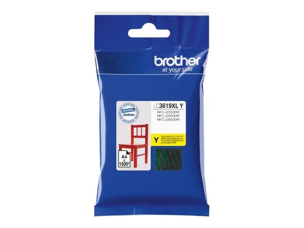 Brother LC3619XLY - Gul - original - blekkpatron - for Brother MFC-J2330DW, MFC-J3530DW, MFC-J3930DW