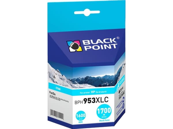 Black Point Black Point "Black Point"-blekk BPH953XLC-blekk (cyan)