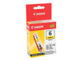 Miniatyrbilde 5 av 5: Canon BCI-6Y - Gul - original - blekkbeholder - for i96X, 990, 99XX; PIXMA IP3000, IP4000, iP5000, iP6000, iP8500, MP750, MP760, MP780; S830