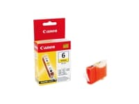 Canon BCI-6Y - Gul - original - blekkbeholder - for i96X, 990, 99XX; PIXMA IP3000, IP4000, iP5000, iP6000, iP8500, MP750, MP760, MP780; S830