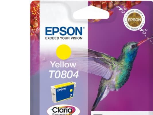 Tusz Epson tusz T0804 (C13T080440) Gul