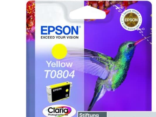 Tusz Epson tusz T0804 (C13T080440) Gul