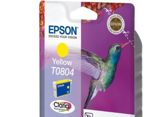 Tusz Epson tusz T0804 (C13T080440) Gul