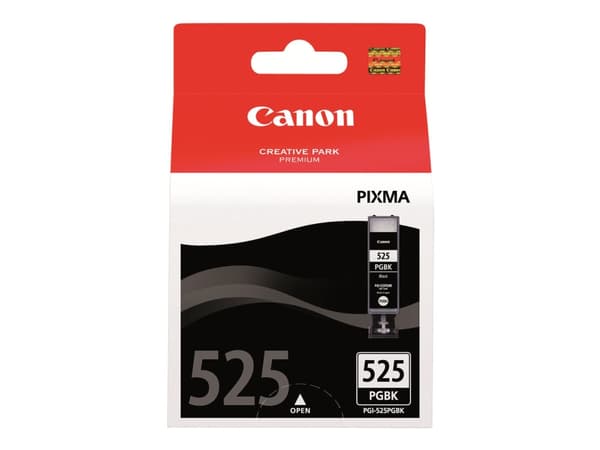 Canon PGI-525PGBK - 19 ml - svart - original - blekkbeholder - for PIXMA iP4950, iX6550, MG5350, MG6150, MG6250, MG8150, MG8250, MX715, MX885, MX892,