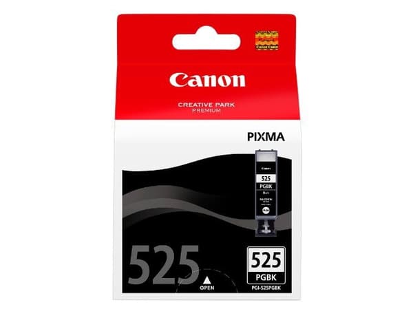 Canon PGI-525PGBK - 19 ml - svart - original - blekkbeholder - for PIXMA iP4950, iX6550, MG5350, MG6150, MG6250, MG8150, MG8250, MX715, MX885, MX892,