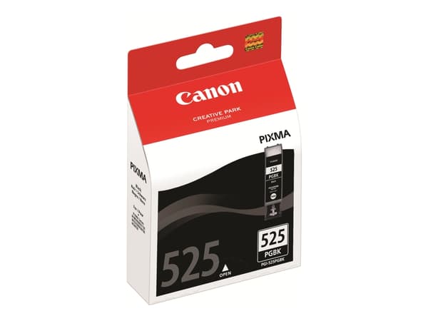 Canon PGI-525PGBK - 19 ml - svart - original - blekkbeholder - for PIXMA iP4950, iX6550, MG5350, MG6150, MG6250, MG8150, MG8250, MX715, MX885, MX892,