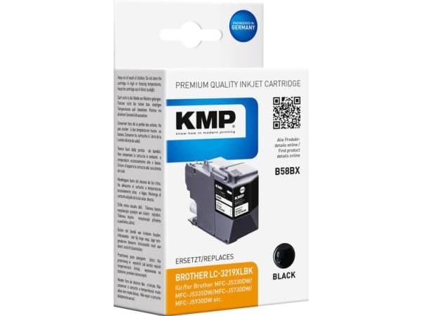 KMP 1537,4001, Høyt (XL) utbytte, Sort, 1 stykker