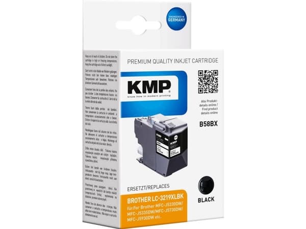 KMP 1537,4001, Høyt (XL) utbytte, Sort, 1 stykker