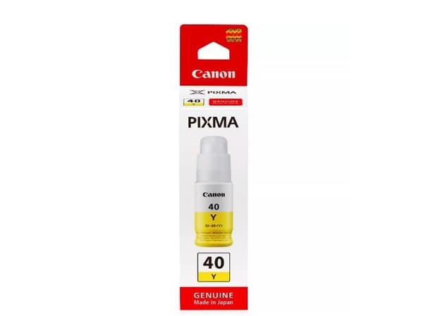 Canon GI 40 Y - Gul - original - blekkrefill - for PIXMA G5040, G6040, G7040, GM2040, GM4040