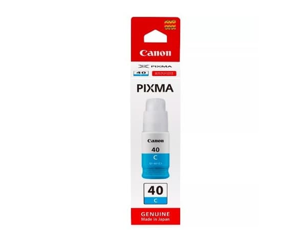 Canon GI 40 C - Cyan - original - blekkrefill - for PIXMA G5040, G6040, G7040, GM2040, GM4040