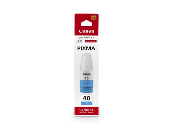 Canon GI 40 C - Cyan - original - blekkrefill - for PIXMA G5040, G6040, G7040, GM2040, GM4040