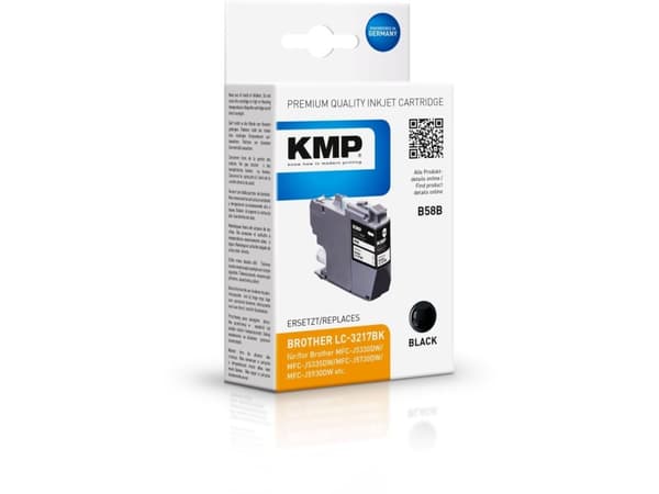KMP B58B, Sort, 12,5 ml, 1 stykker, 550 sider