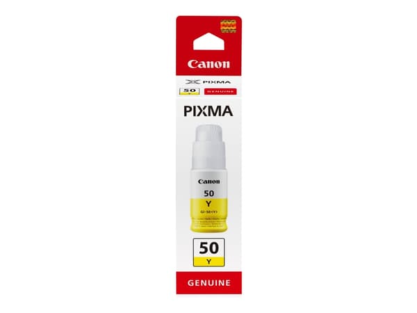 Canon GI 50 Y - Gul - original - blekkrefill - for PIXMA G5050, G6050, G7050, GM2050, GM4050