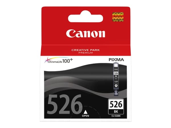 Canon CLI-526BK - Svart - original - blekkbeholder - for PIXMA iP4950, iX6550, MG5250, MG5350, MG6150, MG6250, MG8150, MG8250, MX715, MX885, MX895