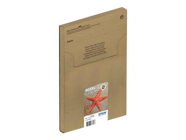 Epson Multipack 4-colours 603XL EasyMail, Korkea (XL) värintuotto, 8,9 ml, 4 ml, 1 kpl, Monipakkaus