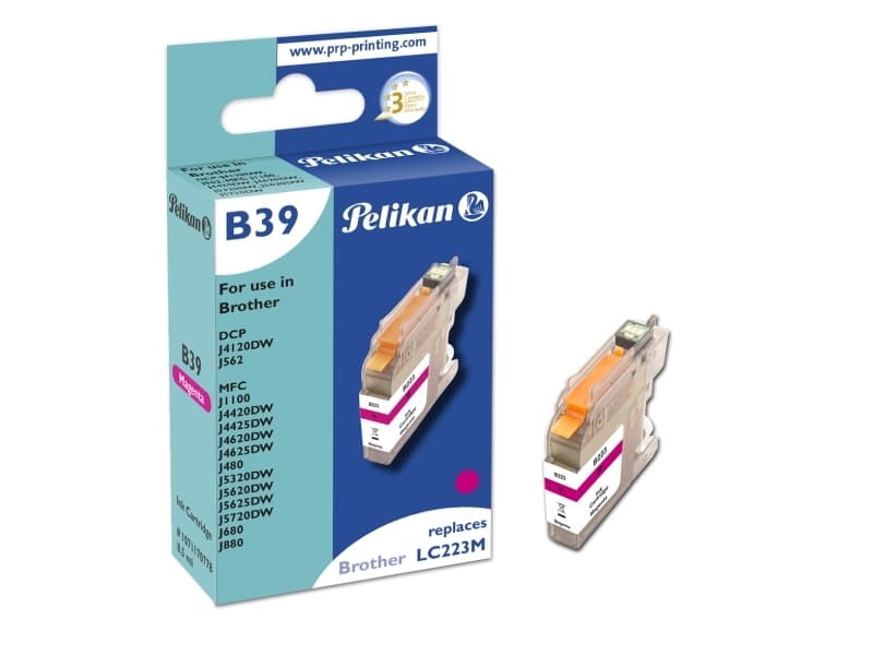 Pelikan Patrone Brother B39 LC-203 ma magenta kompatibel