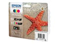 Miniatyrbilde 1 av 4: Epson 603 Multipack - 4-pack - svart, gul, cyan, magenta - original - blære med RF/lyd-alarm - blekkpatron - for Expression Home XP-2150, 2155, 3150,