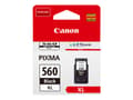 Miniatyrbild 3 av 5: Canon PG-560XL - 14.3 ml - Lång livslängd - svart - original - förpackning med stöldmärkning - bläckpatron - för PIXMA TS5350, TS5351, TS5352, TS5353