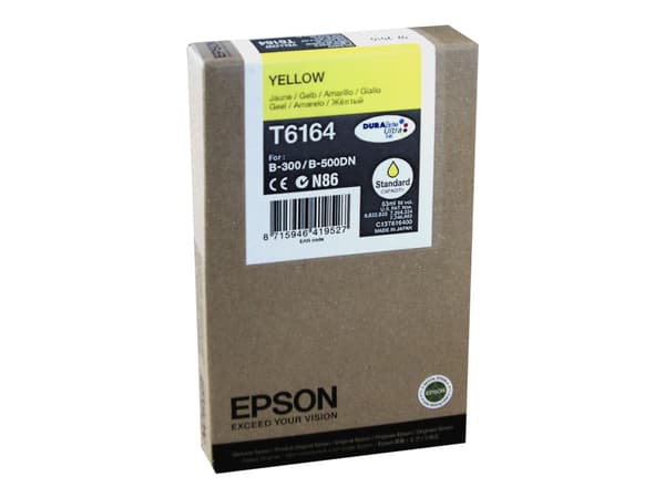 Epson T6164 - 53 ml - gul - original - blekkpatron - for B 300, 310N, 500DN, 510DN
