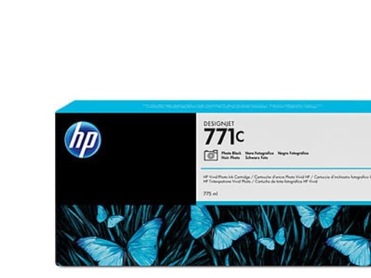 HP 771C - 775 ml - foto-svart - original - bläckpatron - för DesignJet Z6200, Z6600, Z6610, Z6800, Z6810