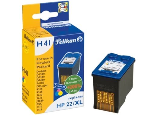 Pelikan H41, Standard utskriftsproduksjon, Pigmentbasert blekk, 3 stykker
