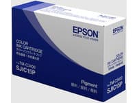 Epson SJIC15P - Färg (cyan, magenta, gul) - original - bläckpatron - för Epson TM-C3400-LT; TM C3400, C610