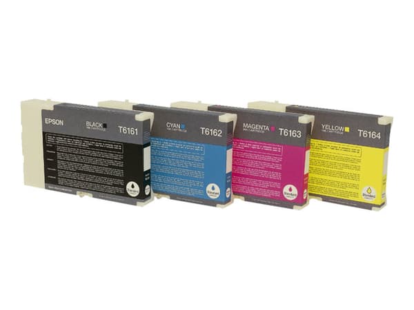Epson T6162 - 53 ml - cyan - original - blekkpatron - for B 300, 310N, 500DN, 510DN