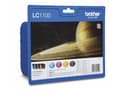 Miniatyrbild 5 av 5: Brother LC1100 Value Pack - 4-pack - svart, gul, cyan, magenta - original - bläckpatron - för Brother DCP-185, DCP-385, DCP-6690, MFC-490, MFC-5490,