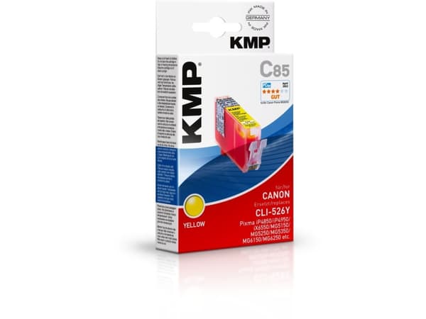 KMP C85 - 9 ml - gul - kompatibel - bläckpatron - för Canon PIXMA iP4950, iX6550, MG5350, MG6150, MG6250, MG8150, MG8250, MX715, MX885, MX895