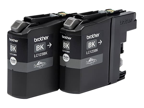 Brother LC-123BK, 600 sivua, 600 sivua, 1 kpl, Monipakkaus
