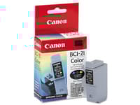 Canon - Gul, cyan, magenta - original - blekkpatron - for BJC-21XX; FAX B215; FAXPHONE B740; MultiPASS C2500, C50, C555, C70, C75, C755, C80; S100