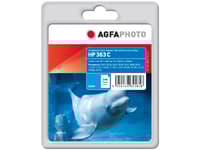 AgfaPhoto - 5.5 ml - Cyan - kompatibel - Tintenpatrone (Alternative zu: HP 363, HP C8771EE) - für HP Photosmart 31XX, 33XX, 8250, C5170, C5173, C5175