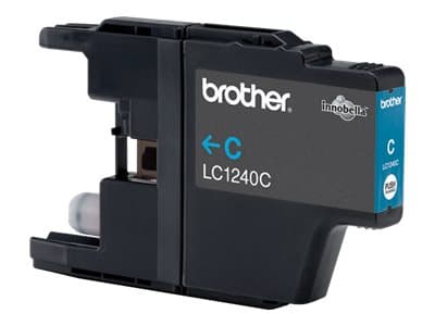 Brother LC1240C - Cyan - original - bläckpatron - för Brother DCP-J525, J725, J925, MFC-J430, J5910, J625, J6510, J6710, J6910, J825