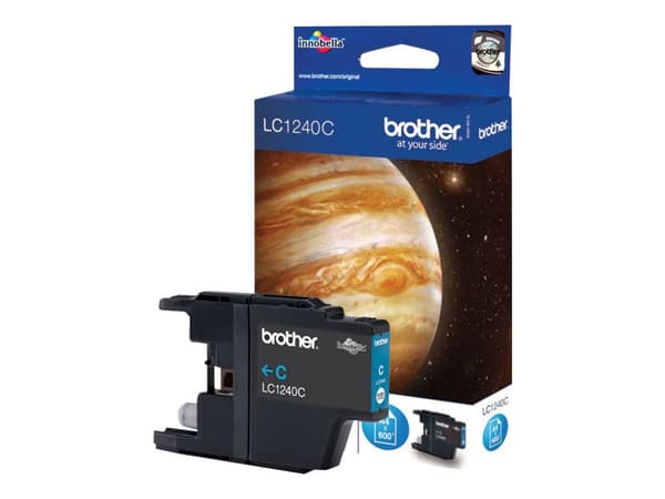 Brother LC1240C - Cyan - original - bläckpatron - för Brother DCP-J525, J725, J925, MFC-J430, J5910, J625, J6510, J6710, J6910, J825
