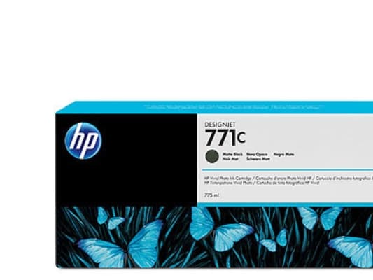 HP 771C - 775 ml - matt svart - original - blekkpatron - for DesignJet Z6200, Z6600, Z6610, Z6800, Z6810