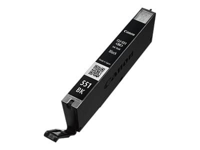 Canon CLI-551BK - 7 ml - svart - original - blekkbeholder - for PIXMA iP8750, iX6850, MG5550, MG5650, MG5655, MG6450, MG6650, MG7150, MG7550, MX725,