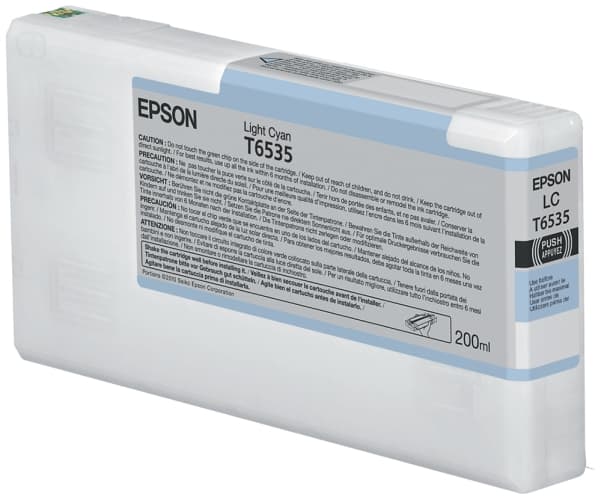 Epson - 200 ml - lys cyan - original - blekkpatron - for Stylus Pro 4900, Pro 4900 Designer Edition, Pro 4900 Spectro_M1