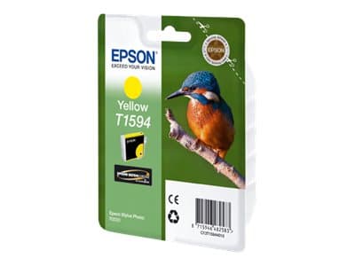 Epson T1594 - 17 ml - gul - original - blister - blekkpatron - for Stylus Photo R2000