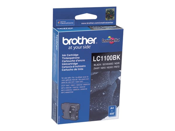 Brother LC1100BKBP2DR, 450 sivua, 2 kpl, Kaksoispakkaus