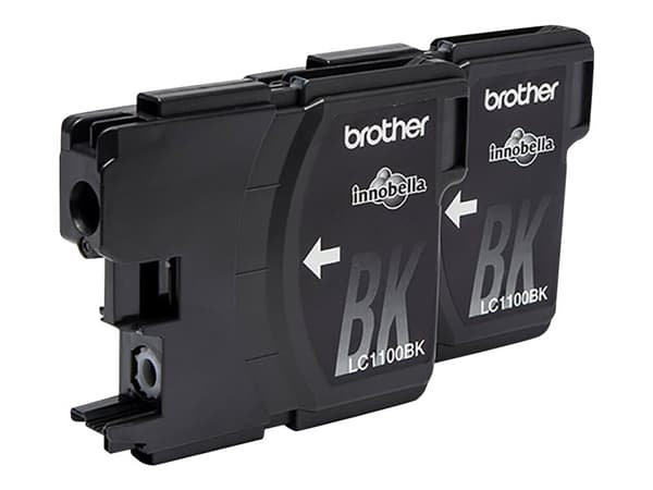 Brother LC1100BKBP2DR, 450 sivua, 2 kpl, Kaksoispakkaus