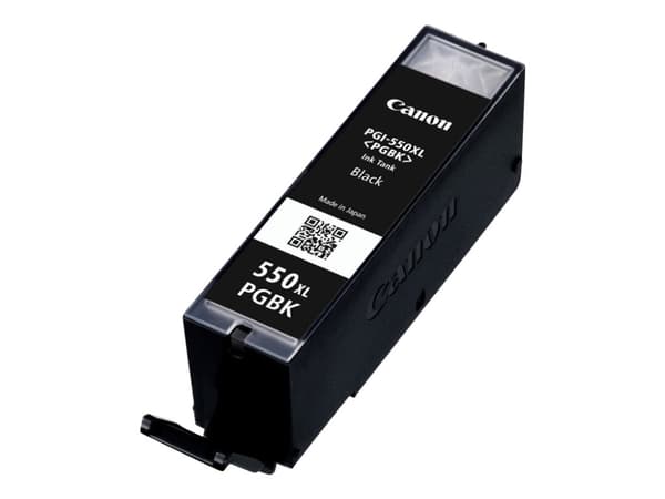 Canon PGI-550PGBK XL - 22 ml - Høy ytelse - svart - original - blister - blekkbeholder - for PIXMA iP8750, iX6850, MG5550, MG5650, MG5655, MG6450, MG