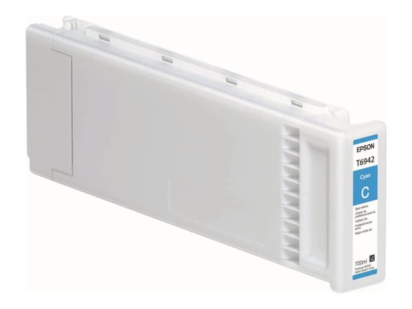 Epson T694200 - 700 ml - cyan - original - blekkpatron - for SureColor SC-T3000, SC-T3200, SC-T5000, SC-T5200, SC-T7000, SC-T7200, T3270, T5270, T727