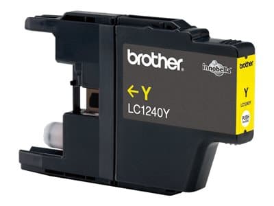 Brother LC1240Y - Gul - original - bläckpatron - för Brother DCP-J525, J725, J925, MFC-J430, J5910, J625, J6510, J6710, J6910, J825